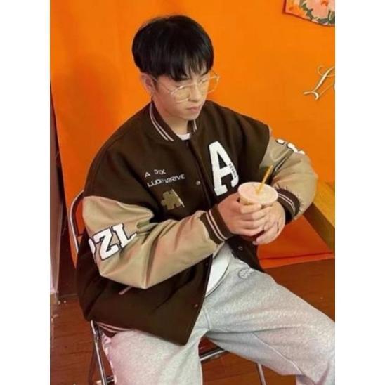 Diskon Jacket Bomber Baseball A Chok Wanita - Pria Oversize | Jaket Varsity Baseball Korea | Jaket B