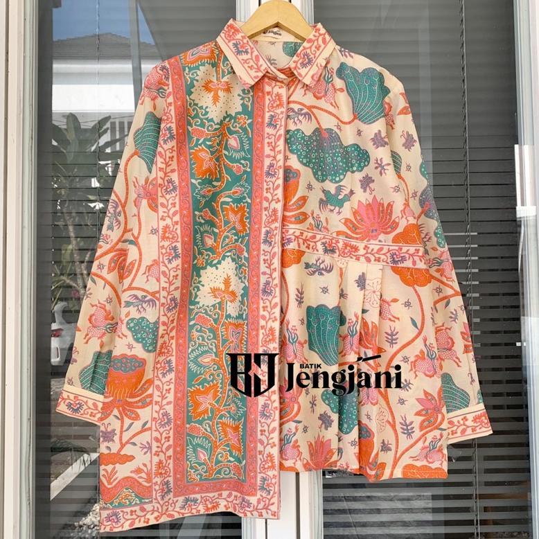 Blouse Batik Mahalini Premium