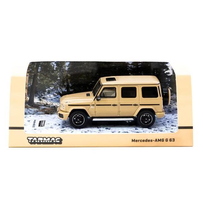 T64R-040-BR TARMAC WORKS 1/64 MERCEDES BENZ AMG G 63 G63 BROWN DIECAST MOBIL MAINAN MINIATUR AS2123