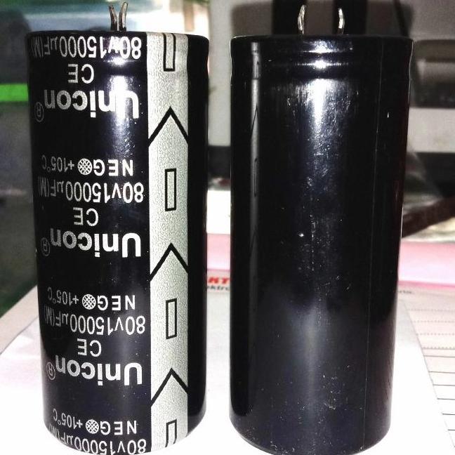 15000UF 80V 15.000UF 15.000 80 ELCO CAPACITOR 15.000UF 15000 UF 80 V D'90