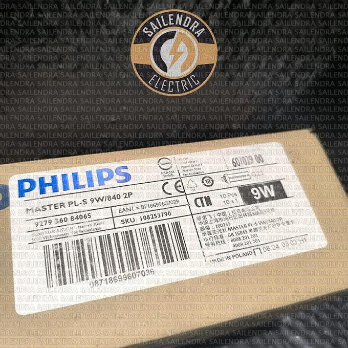 Zaito- Lampu Tusuk Philips Pl-S 2P 7W / 9W / 11W G23 - Pls Cfl