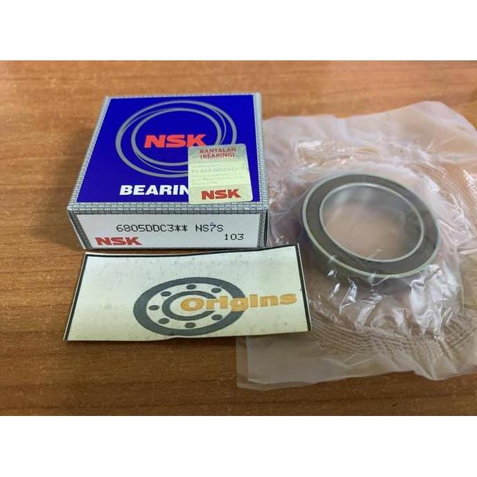 cv.permana / BEARING SEPEDA 6805 2RS 6805 DDU NSK ORIGINAL 25 X 37 X 7 Diskon