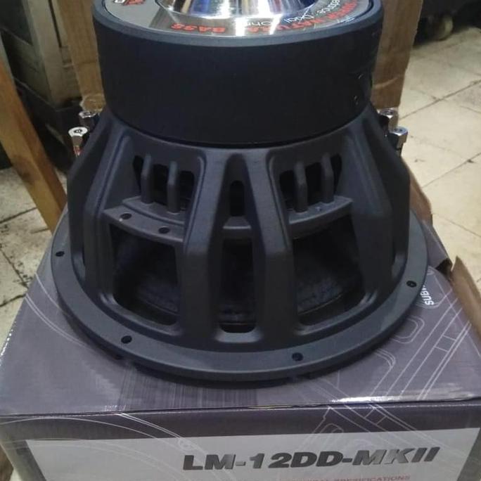Promo Subwoofer Lm 12 Dd Mk Ii Subwoofer Mobil Lm 12Dd Double Magnet 2Coil