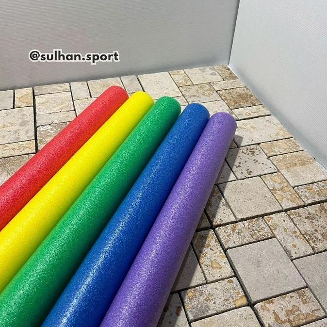 Sulhan Sport - Stick Noodle Pelampung Renang Foam Busa diameter 6.5 - Pelampung Renang Panjang Polos