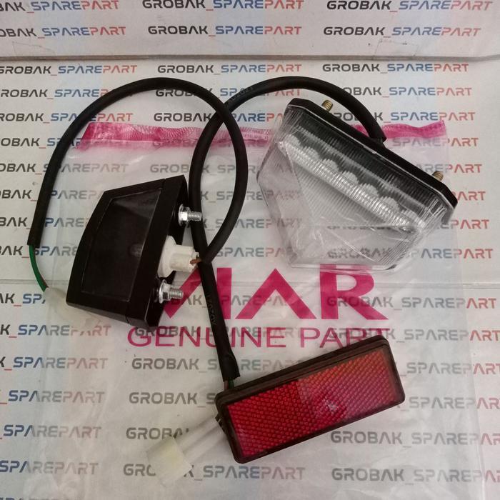 Lampu Spakbor Set (Non Ecer) Motor Trail Viar Cross 150Db 200Gt, Oem Viar Original Dan Terpercaya