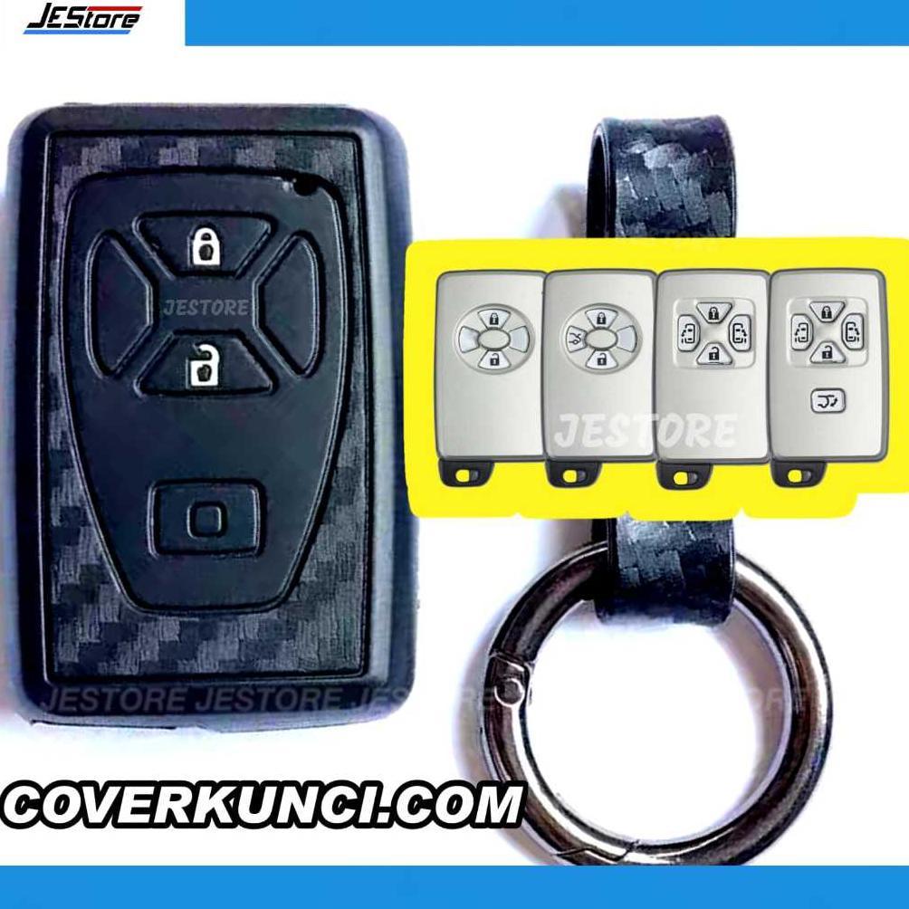 NEW TOYOTA ALPHARD VELLFIRE VIOS YARIS Kondom COROLLA Cover Kunci TOYOTA CARBON VIOS YARIS BAKPAO [t