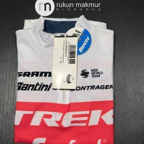 cleoncuan / Santini Kid Cycling Jersey Team Trek Segafredo / TFR XC Trek Factory Racing - Classic Re
