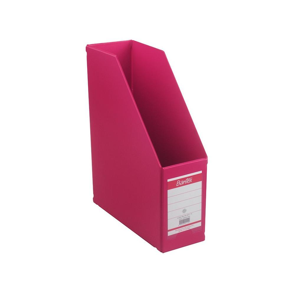 Magazine File (Box File) 10Cm Folio Pink #4011 19