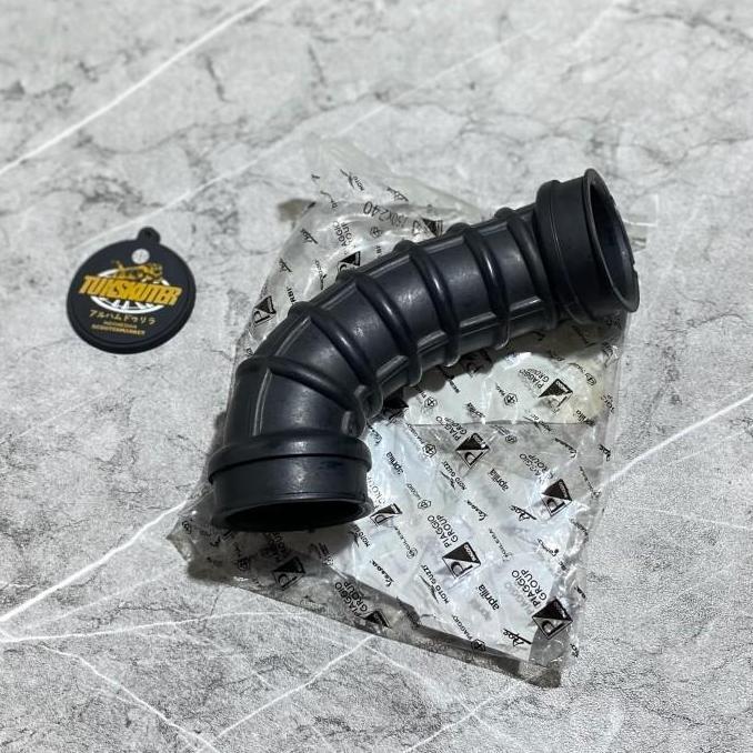 Karet Bellow Throttle Body / Selang Intake Box Filter Udara Orinal Piaggio Vespa S LX 2V KARBURATOR