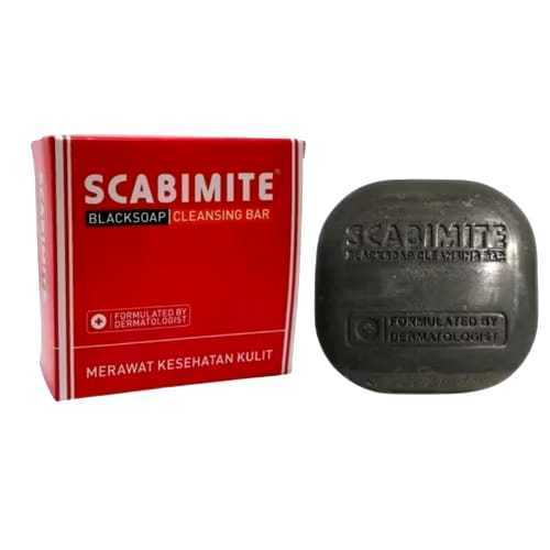 Scabimite BlackSoap 60gr Sabun Perawatan Kulit Scabimite