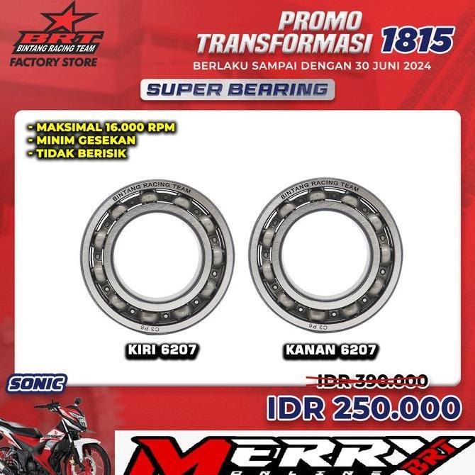 Super Bearing BRT Klaher Kruk as 6207 6207 Sonic Motorcycle