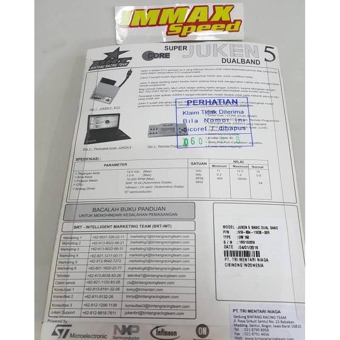 CDI BRT JUKEN 5 DB CRF150 cdi brt dualband crf150
