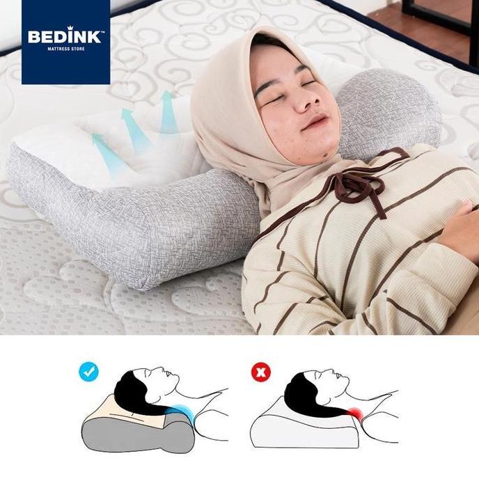 Bedink Bantal Contour Kesehatan