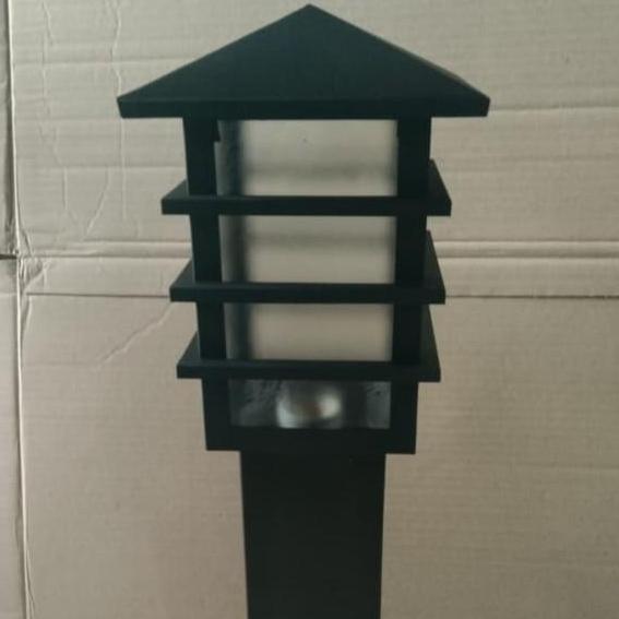 Zaito- Lampu Tiang Taman Tinggi Full 50Cm-Lampu Hias Plus Tiang Taman
