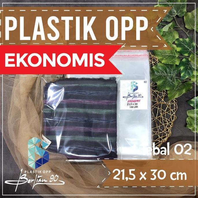 Savexz- Plastik Opp 21,5 X 30 Micron / Plastik Lem / Plastik Opp Seal
