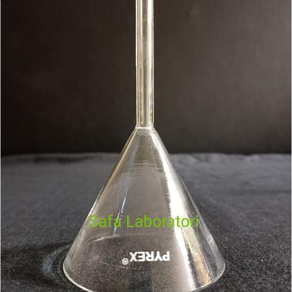 Corong Kaca Diameter 75Mm Pyrex / Glass Funnel / Corong Kaca Laboratorium