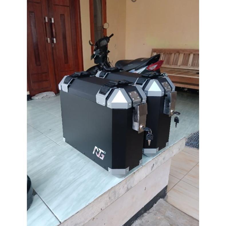 NEW Side Box Pannier Galvanis 24 Liter Dengan Lis [terbaik][terlaris]