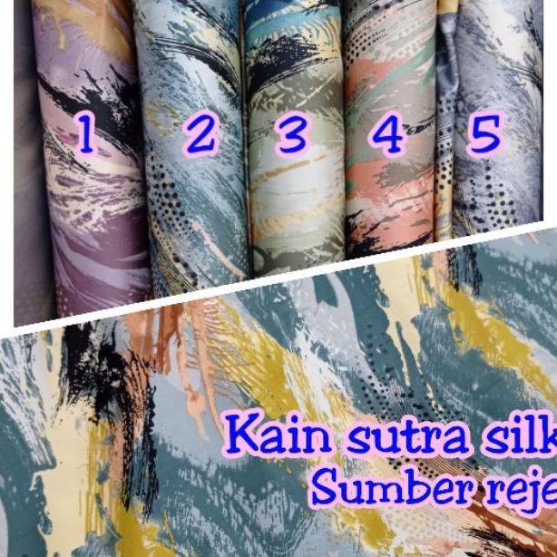 Kain Sutra Asli Sutra_Kain Sutra Bermotif Cantik