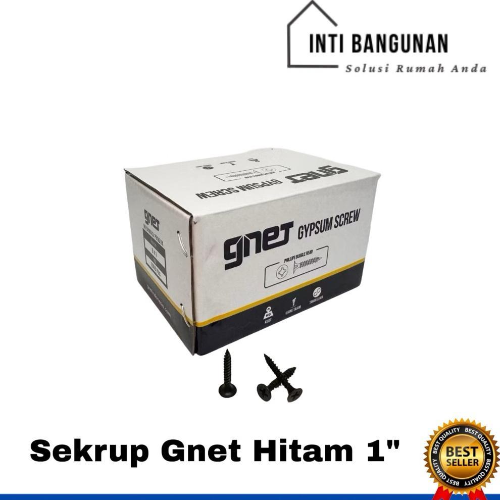 Sekrup Hitam Gnet 1 1 X 6 1 Inch Sekrup Gypsum Klip Wpc Wallpanel Pvc Holo Baja Ringan