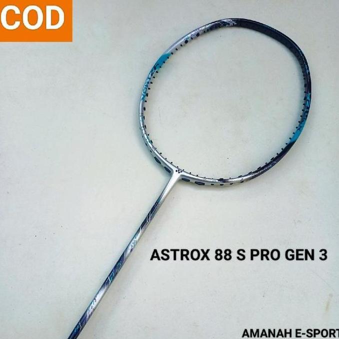 Raket Badminton Yonex Astrox 88S Pro Silver Black / Astrox 88 S Pro / 3Ax88S-P