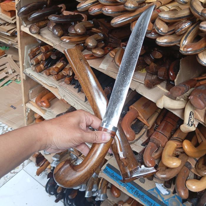 Bisa Cod - Golok Sembelih Baja Kikir German Kayu Super 01