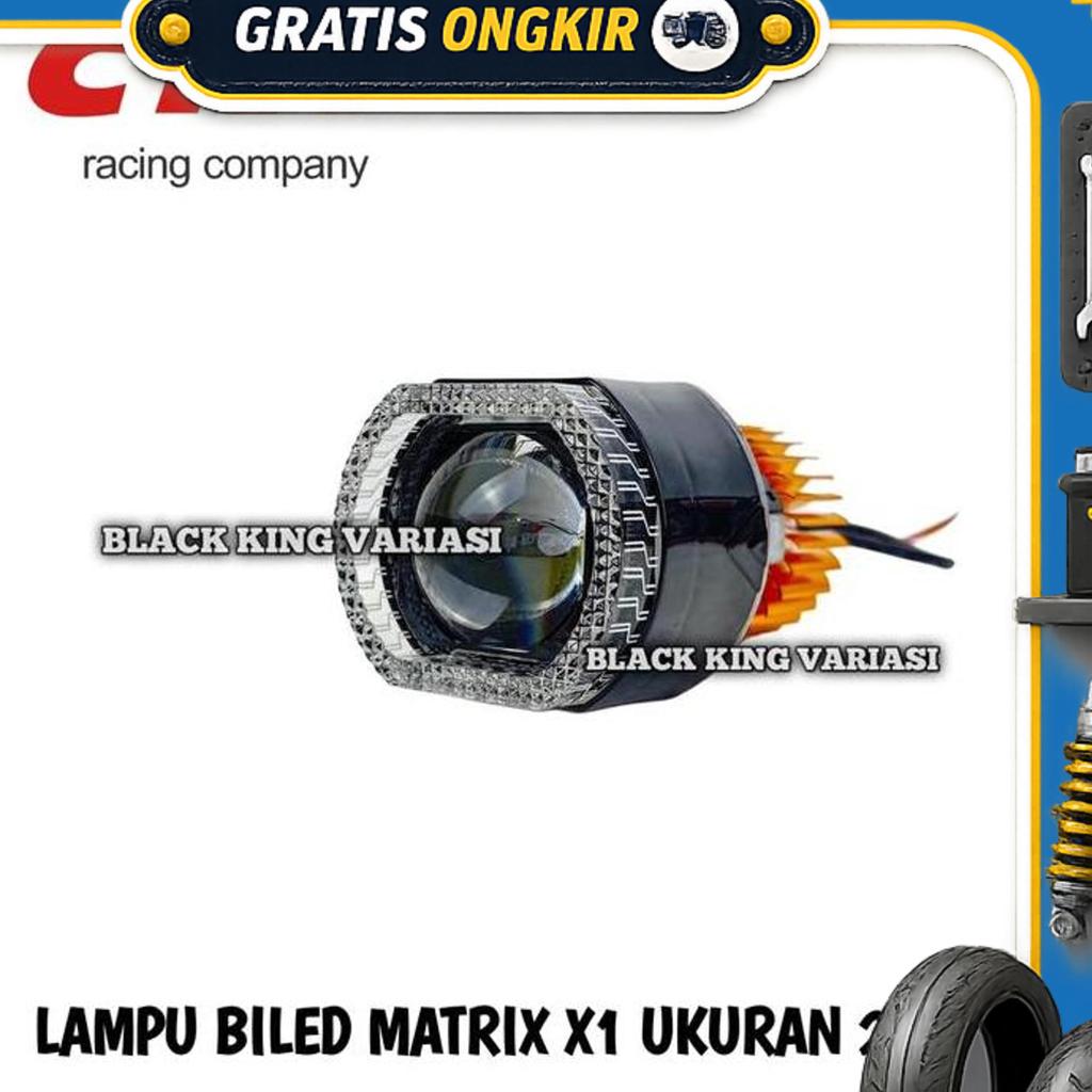 Lampu Biled 2,5Inch Rgb Lampu Proyektor Biled Rgb App 2.5 Inch Lampu Utama Biled Motor Mobil Univers