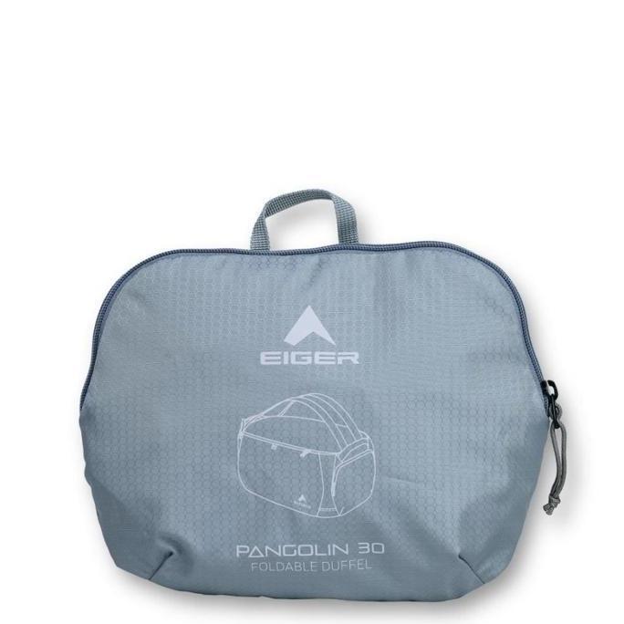 TERBARU - Tas Lipat Travel Eiger 910007196 Pangolin 30 Folded Duffle Bag 30L - Green - Dark Grey -  