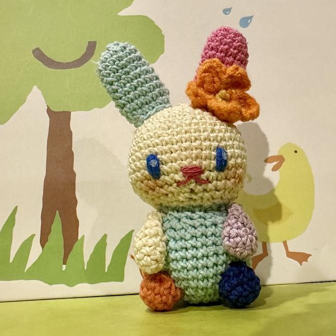 boneka rajut amigurumi rabbit kelinci usahana sanrio PM