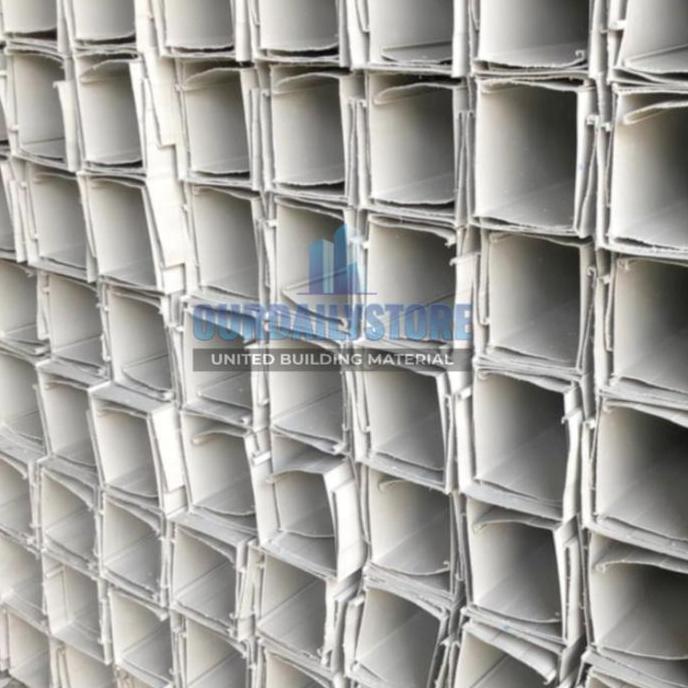Talang Kotak PVC 4" 4 Inch Talang 1 Batang GS