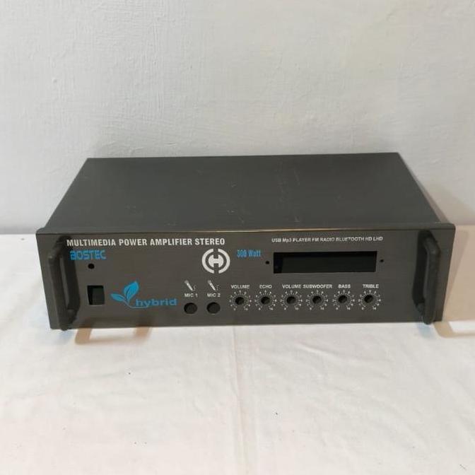 P305 BOX BOK POWER AMPLI FIER AMPLIFIER USB MP3 BLUETOOTH 2 MIC ECHO EFFEC SUBWOOFER  SUB WOOFER BES