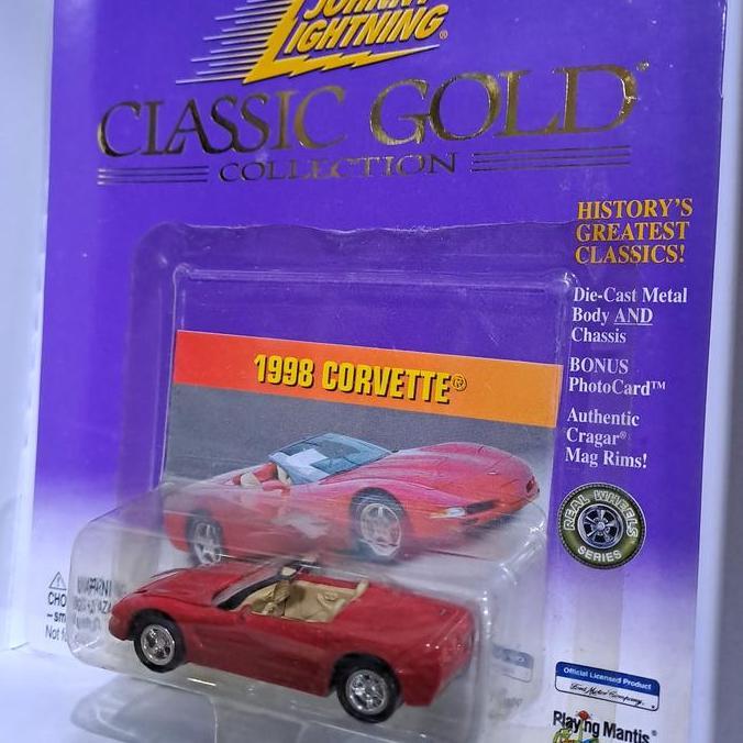 cv.danendra / 1998 corvette diecast 1:64 Johnny lightning Diskon