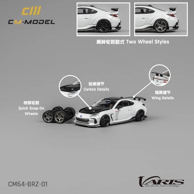 noelcuan.id / CM64-BRZ-01 CM Model 1/64 Subaru BRZ Varis BRZ Arising 1 Diecast Mobil Diskon