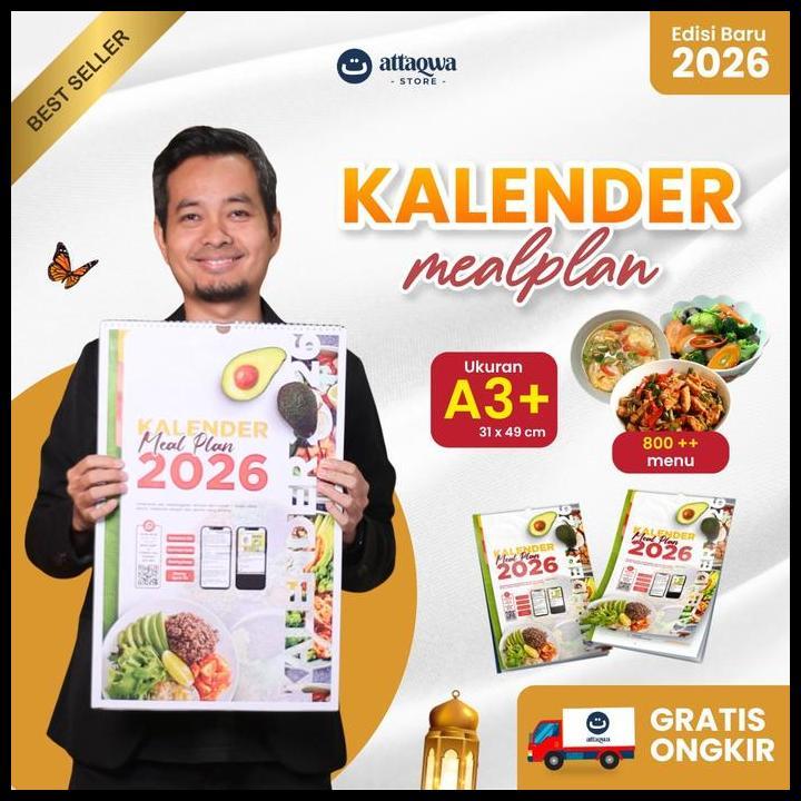 Promo Kalender Meal Plan 2026 | Resep Menu Harian 365 Hari + Budgeting Dapur | Menu Keluarga Hemat