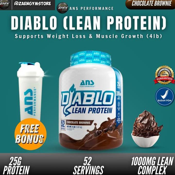 Ans Performance Diablo Protein 4 Lbs Whey Protein