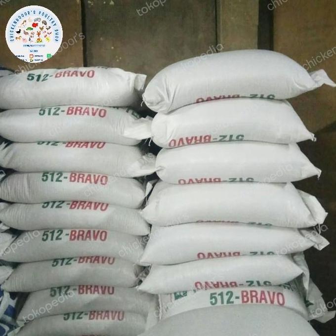 512bravo pur vur poer vuur voer ayam 512 bravo popan pokphand 50kg hi-pro-vite karungan 50 kg