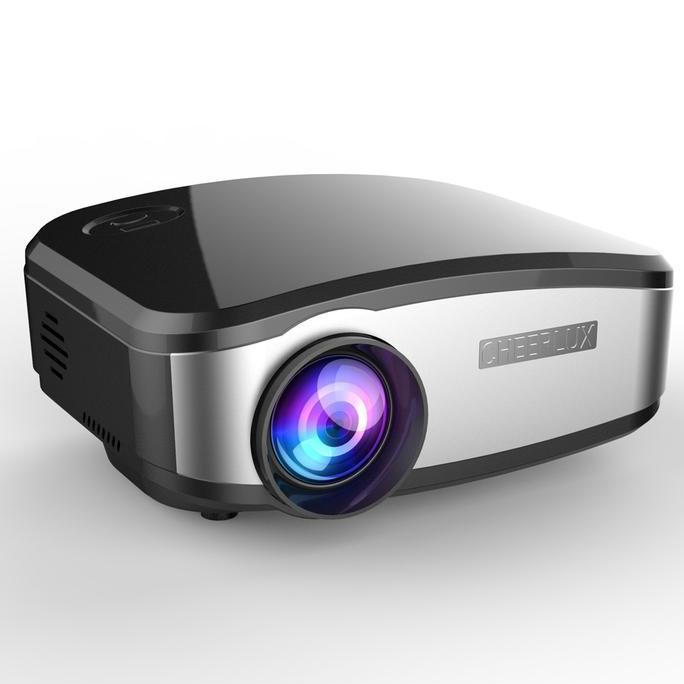 Infokus Infocus Projektor Proyektor Projector CHEERLUX C6 Mini LED LCD GM