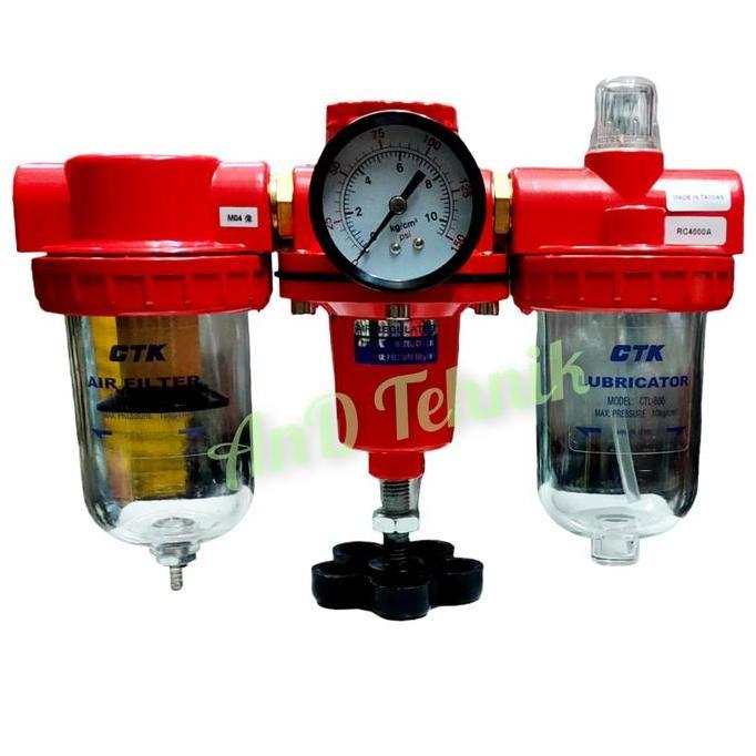 NEW CTK Air Control Unit CFRO-600 / Air Filter Regulator Double Kompresor