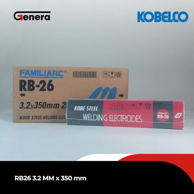 NEW Kawat Las KOBE RB26 3.2mm 5KG / RB26 3.2 MM KOBE