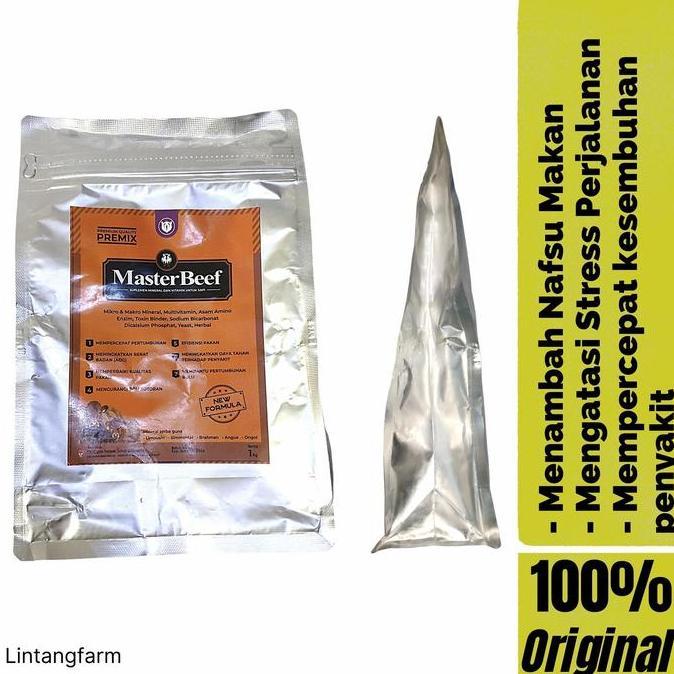 Master Beef 10 KG - mineral Sapi - Premix Kambing - Mineral kambing