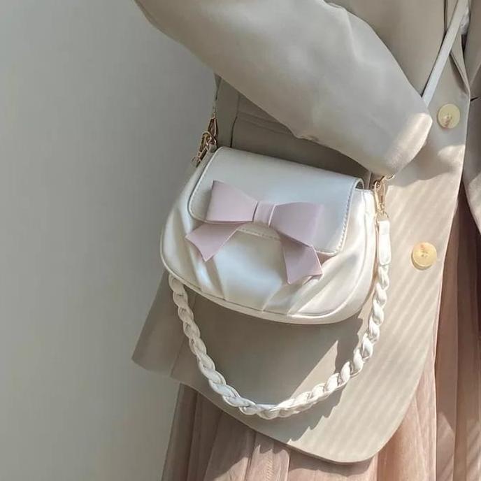KUALITAS SUPER Tas Selempang  kulit Wanita sling bag kulit wanita tas kulit wanita kekinian pita lon