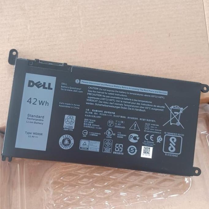 Baterai Batre Dell Inspiron 14 7472 5368 5378 15 5568 7000 Wdx0R