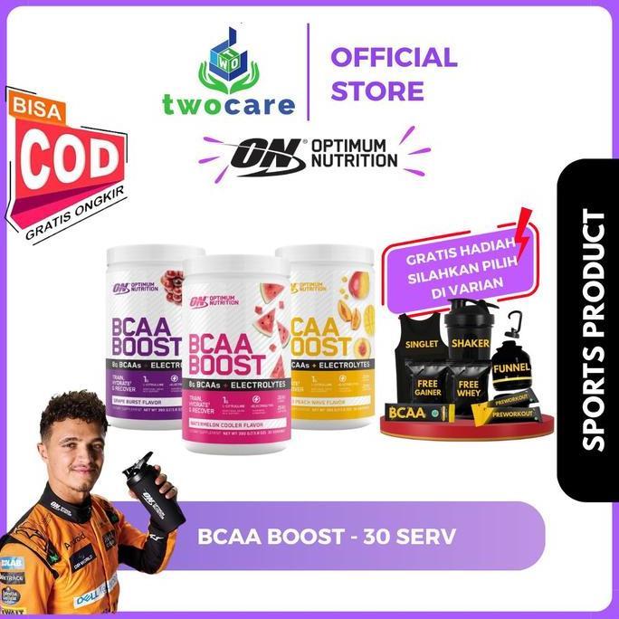 On Bcaa Boost 30 Serving Optimum Nutrition Electrolytes Bcaa 30 Serv