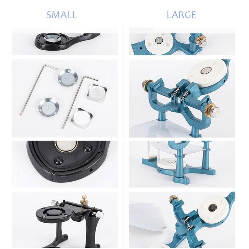 Dental Articulator Artikulator Medesy Magnetik Anatomis Adjustable Artikulator Setelan Gigi Palsu Hi
