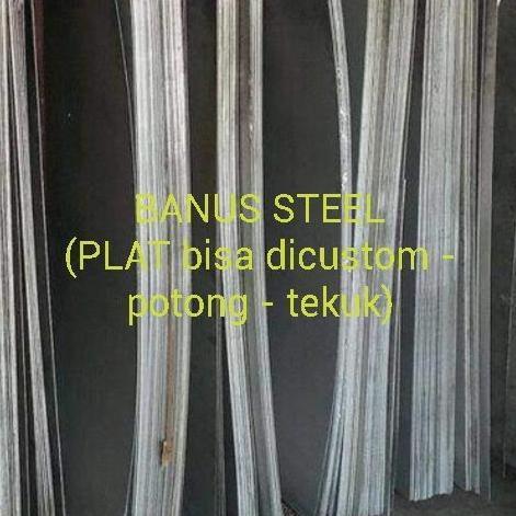 Plat stainless 304 tebal 4 mm x 200 mm x 600 mm plat stainless 304