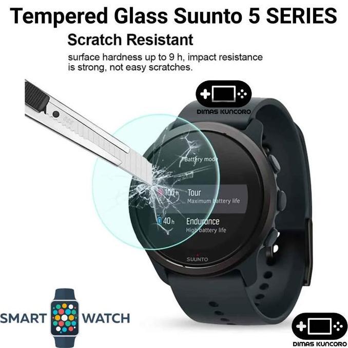 Tempered Glass Suunto 5 SERIES anti gores screen guard peak pelindung suunto 5 peak
