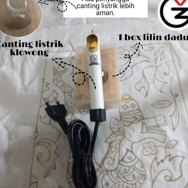 Canting Batik Listrik Elektrik Edukasi Belajar Membatik Pemula Mudah Aman Praktis