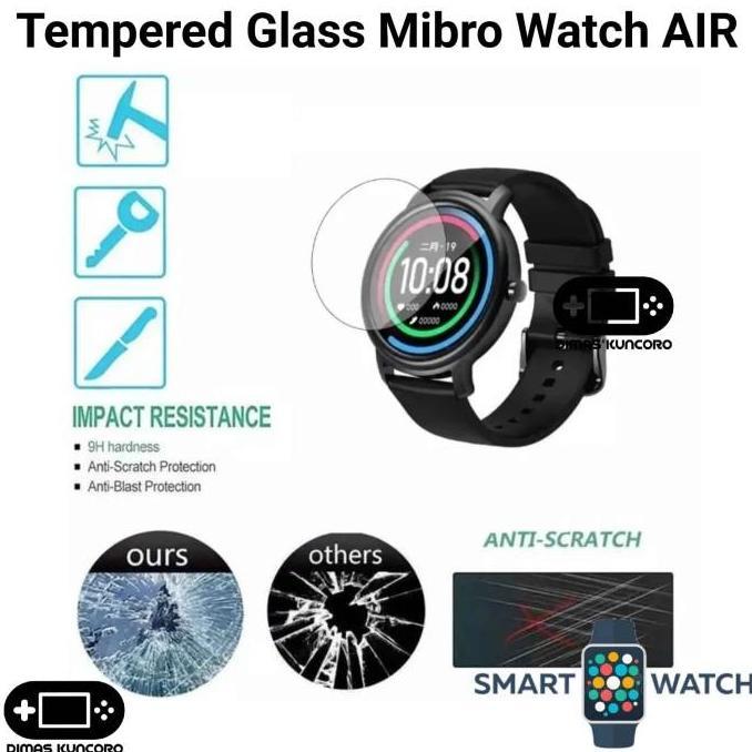 Tempered Glass Mibro Watch AIR antigores screen protector layar mibro watch air
