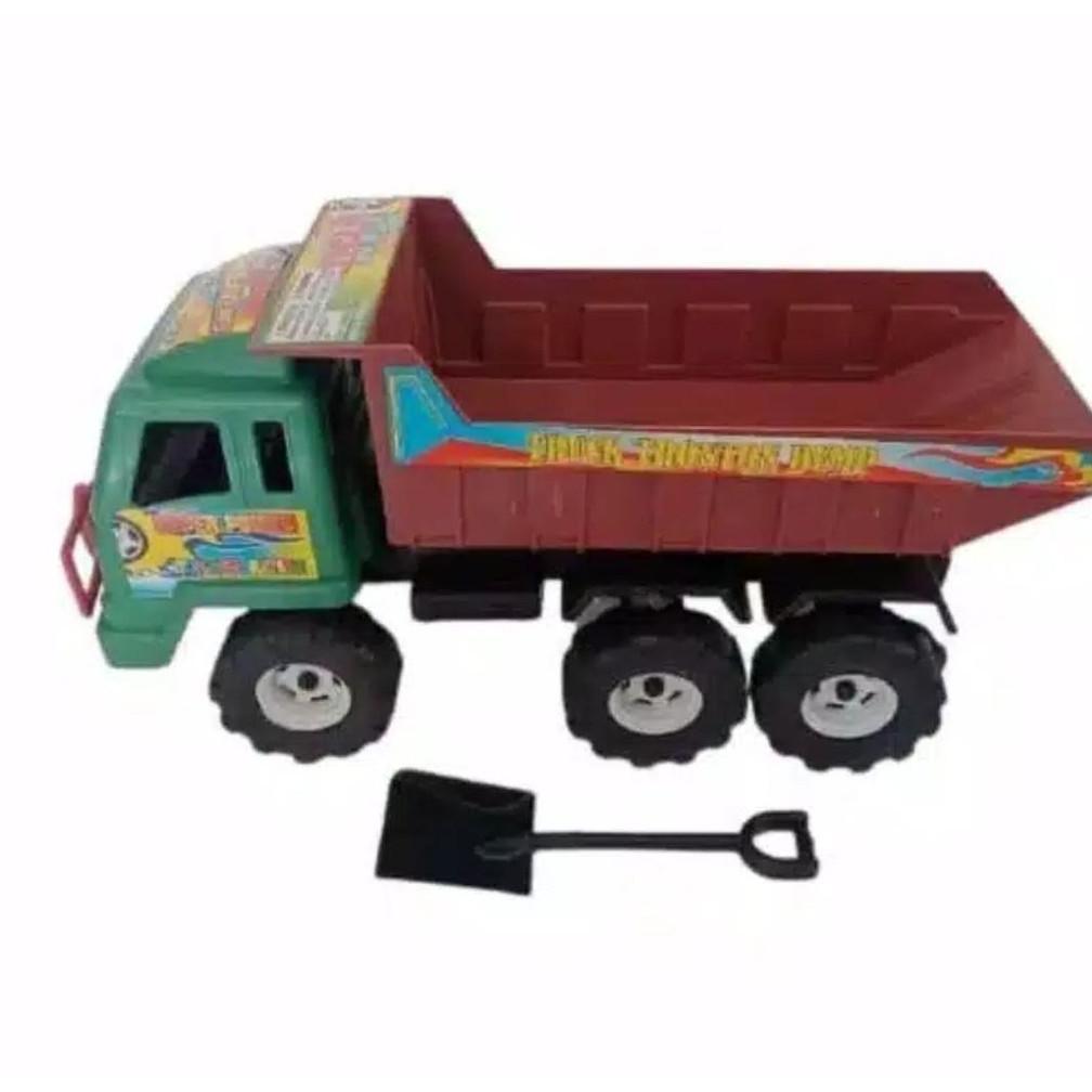 TERBARU Mainan Mobil Truk Tronton Moil Pengangkut Pasir Mobil truck/Toys TTD999