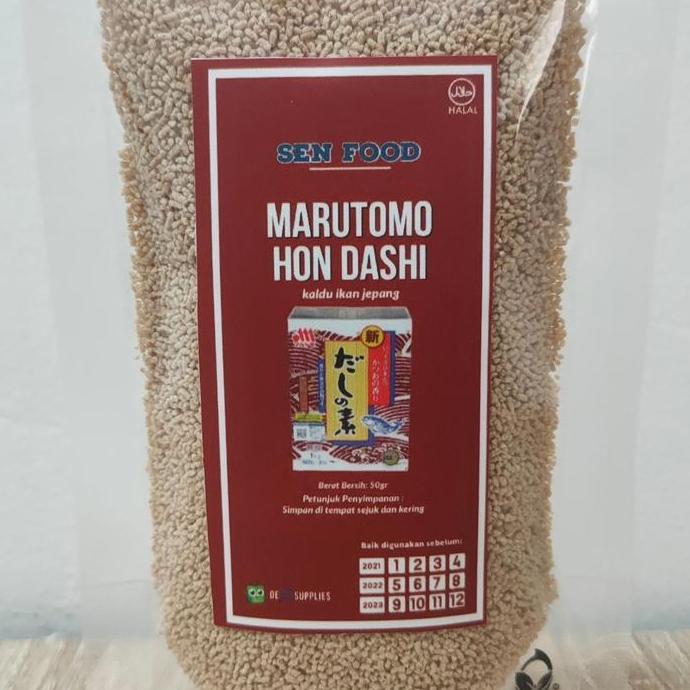 Marutomo Hondashi Repack 50gr SenFood - Kaldu Ikan Jepang Bonito Bumbu