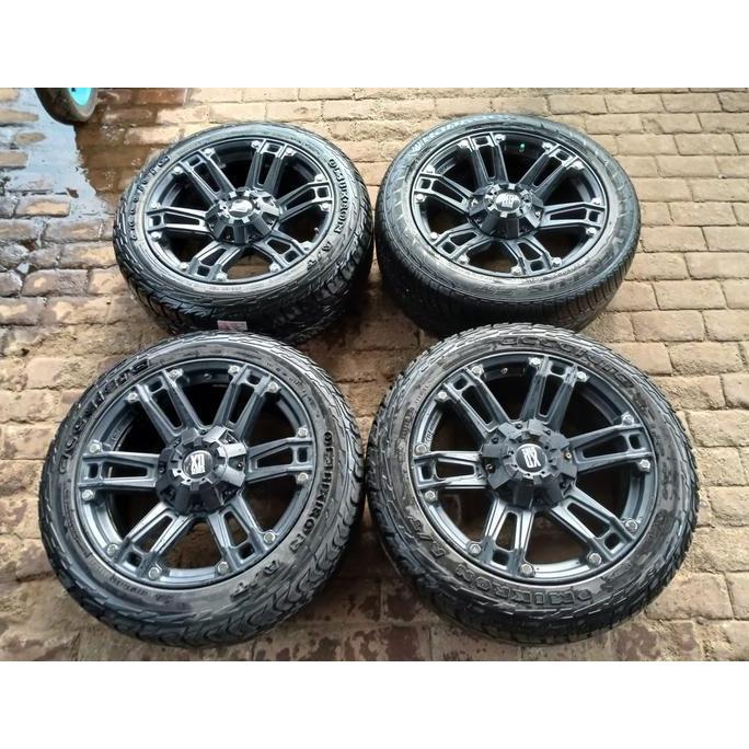 Terlaris Velg Mobil Bekas Xd Series R20 Plus Ban Untuk Pajero Fortuner Triton Everest